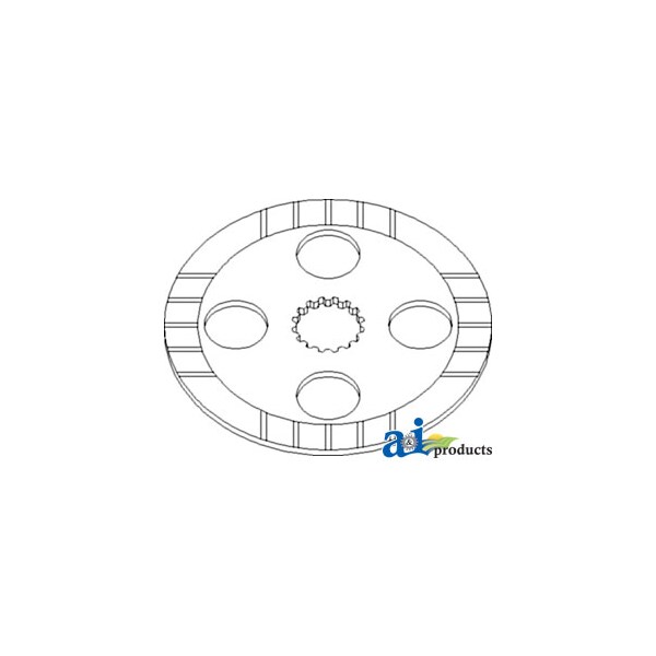 Disc, Brake 6.8" x6.8" x0.2"